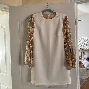 Keepsake the Label white dress with lace sleeves